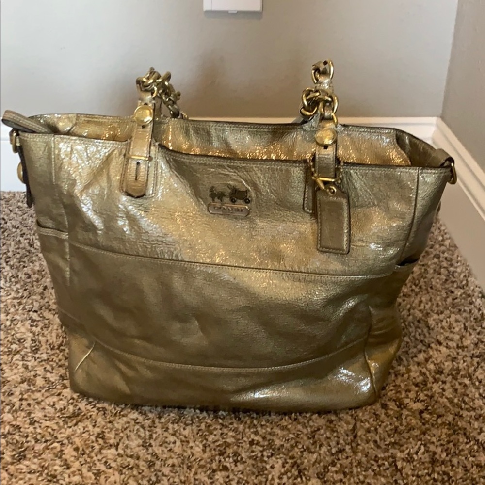 Coach Patent Leather Bag